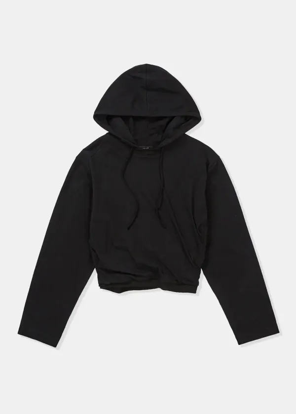 TWISTED HOODIE (BLACK)