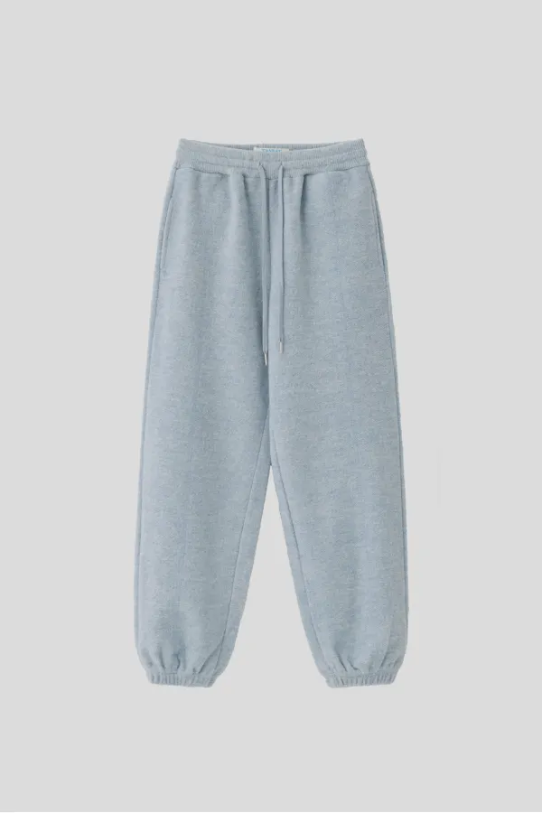 T/T Como terry jogger pants (skyblue)