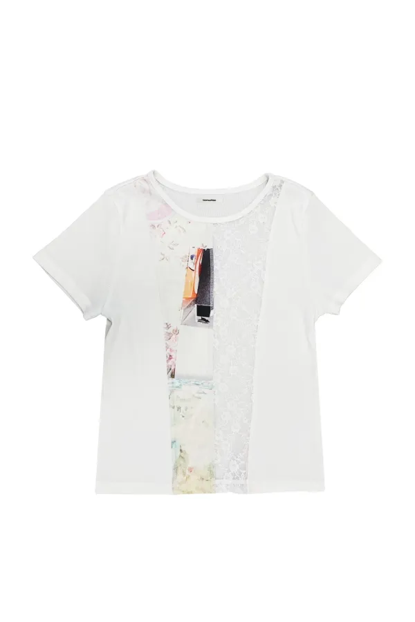 PANEL T-SHIRT (WHITE)