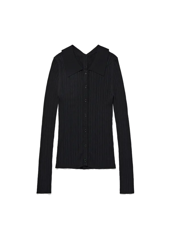 Roy Collar Cardigan (4col)