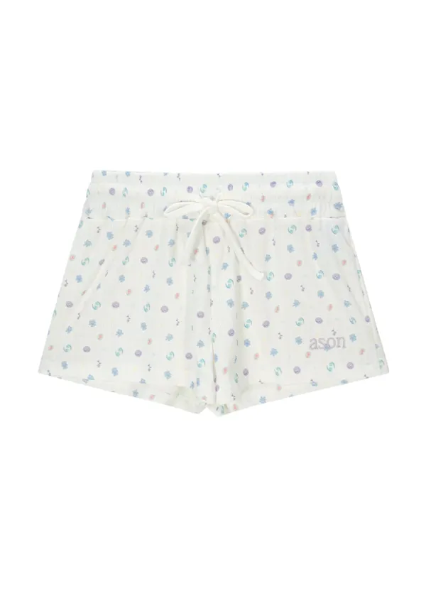 COZY SHORT PANTS / BLUE