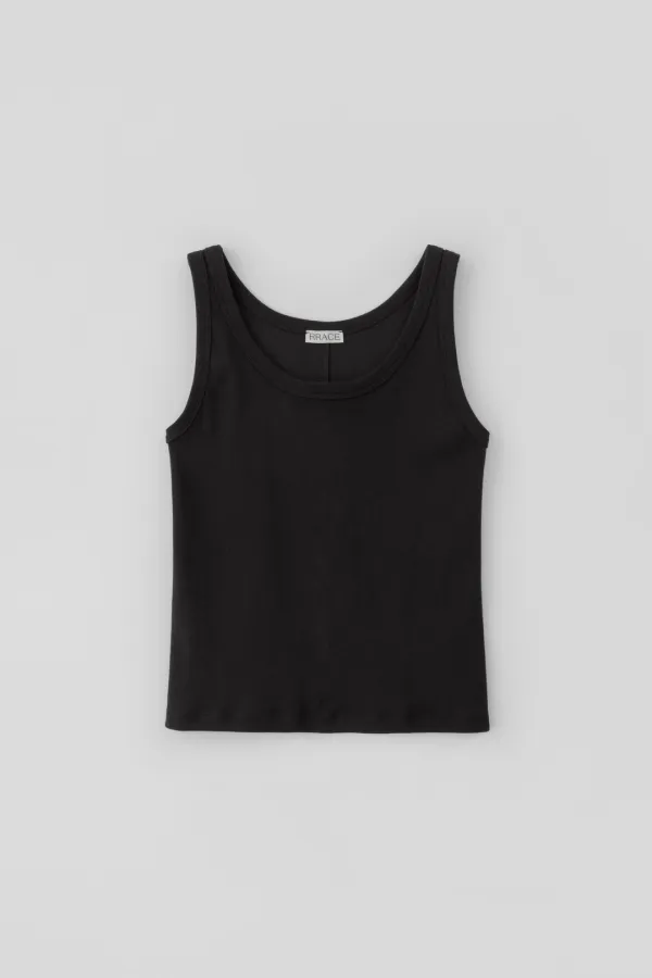 Seamless Slim Sleeveless_Black