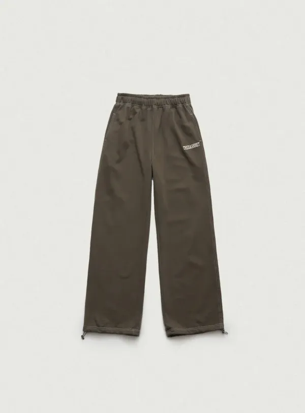 Campie Sweat Drawstring Jogger Pants_Khaki