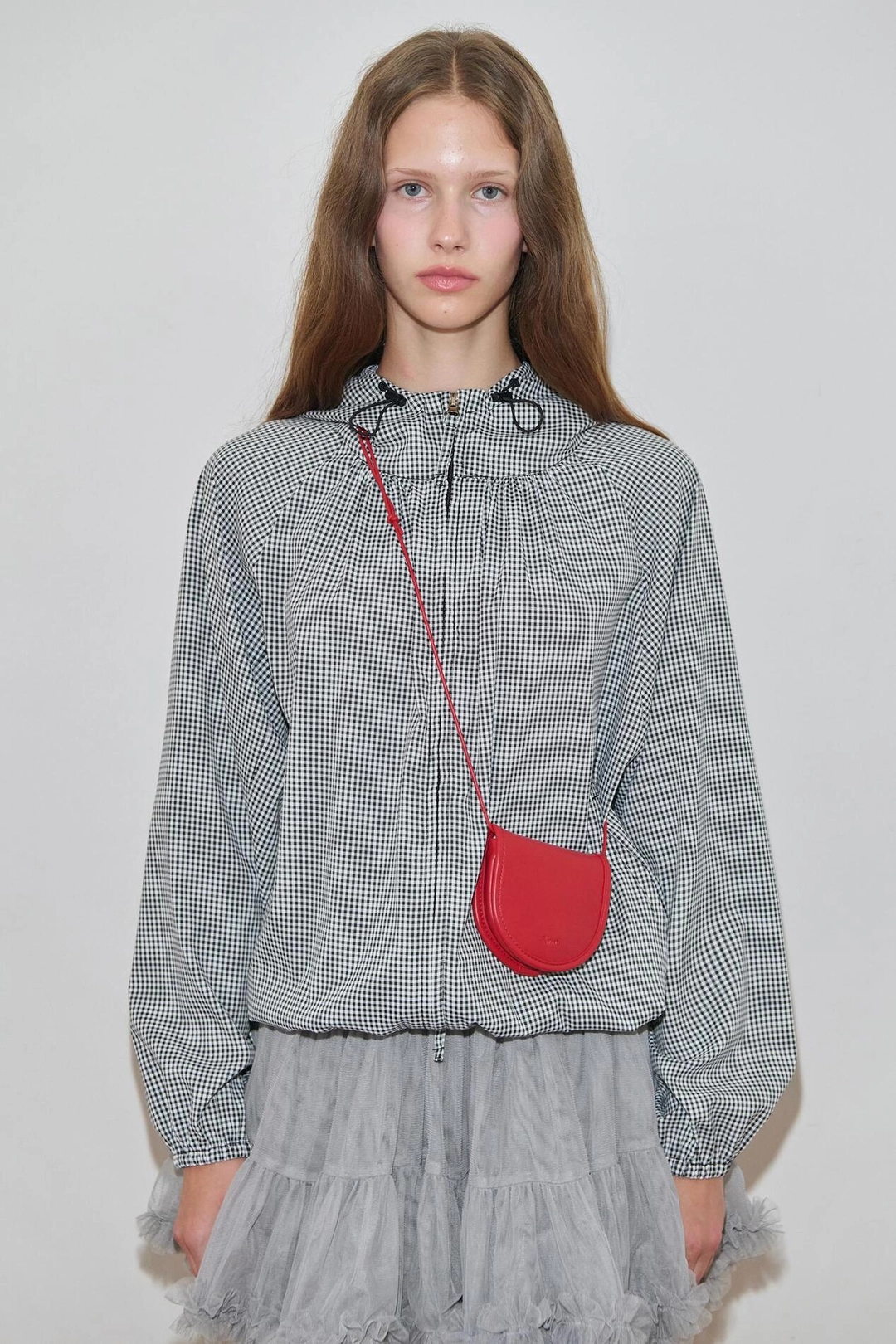 시눈 Round Coin Bag (Red) 상품 이미지 3