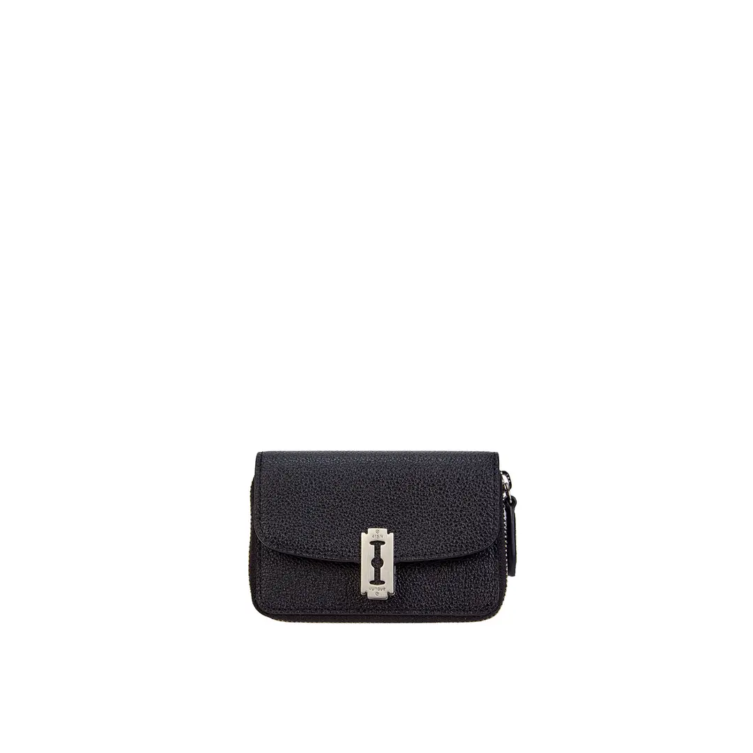 분크 [아울렛] Occam Block Card Wallet (오캄 블록 카드지갑) Black 상품 이미지 1