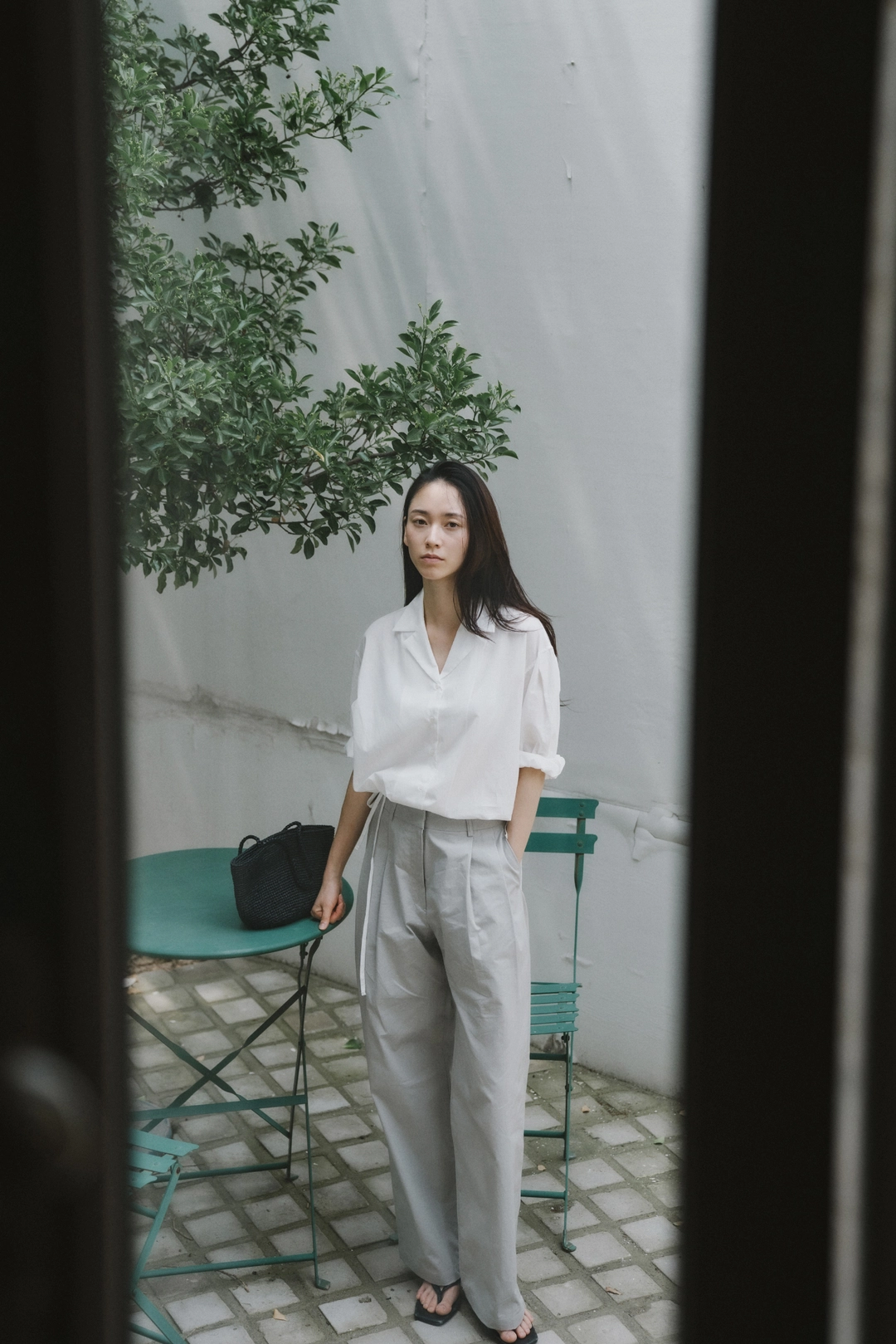 스앨더 35241_Loaded pleated trousers [dh] 상품 이미지 2