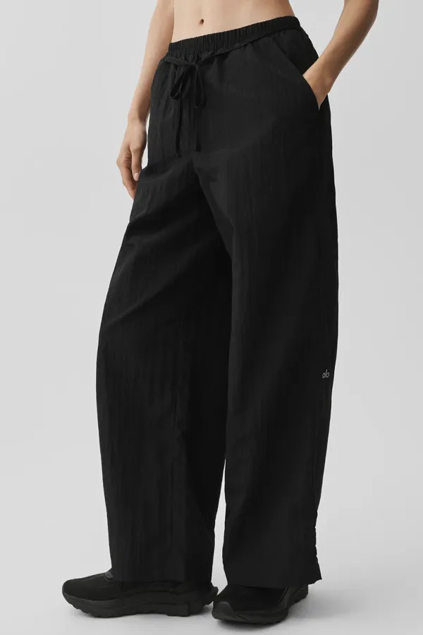 Ripstop Electric Straight Leg Pant - Black