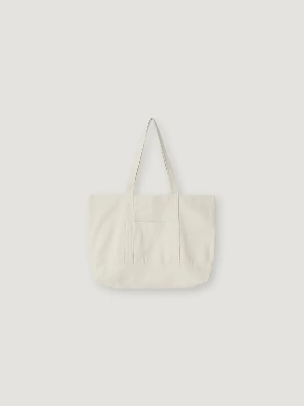 Basic Canvas Bag_Ecru