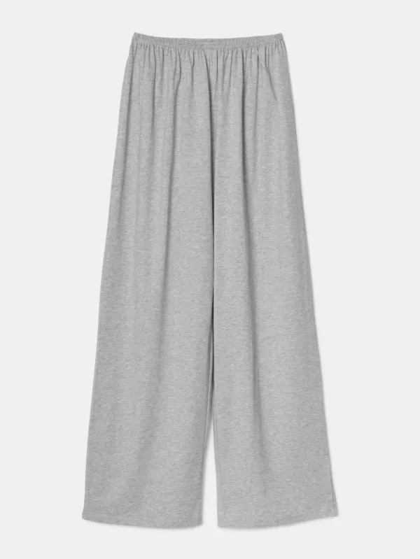 Relaxed Loose Pants (melange grey)
