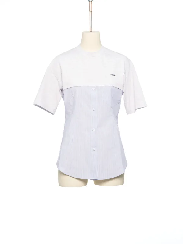 PF25 BLUE SHIRT MIX TOP
