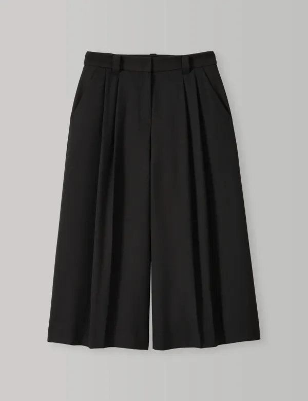 Fresh Flow Culotte Pants (Black)