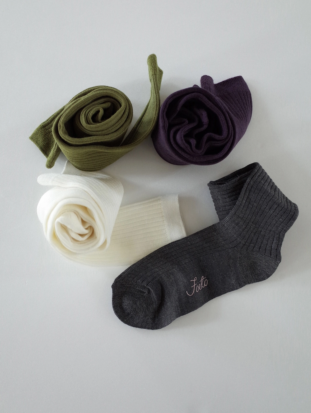 포에토 [2nd] Blush sole wool socks (6 color) 상품 이미지 3