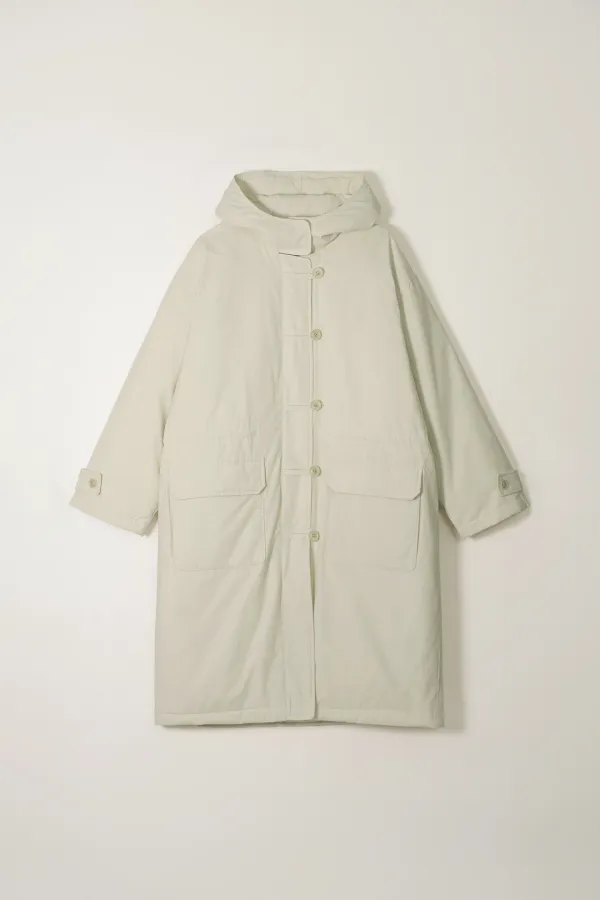 DELLA GOOSE LONG PADDING JUMPER_IVORY