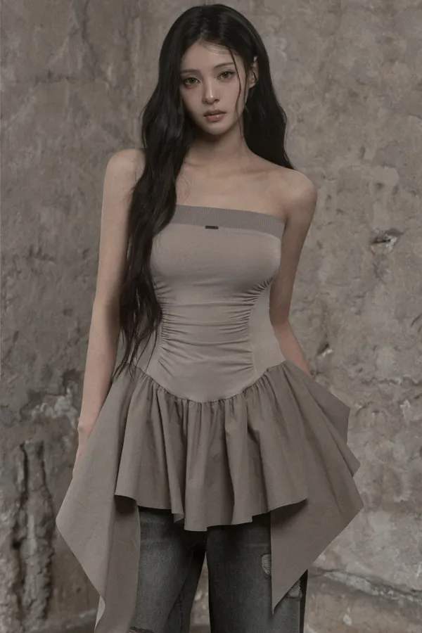 Nua Mini Dress (beige)