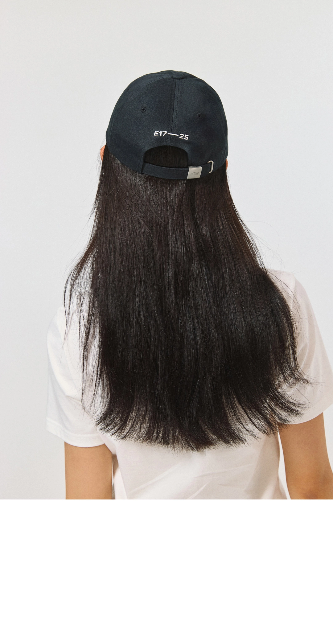 이미스 RUBBER PATCH BALL CAP-BLACK 상품 이미지 2