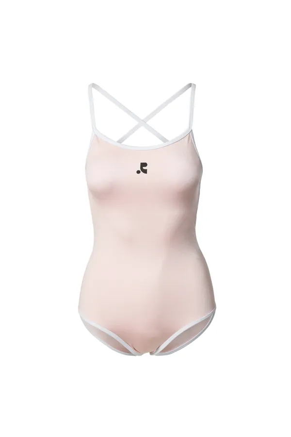 RR LOGO SWIMSUIT - PINK