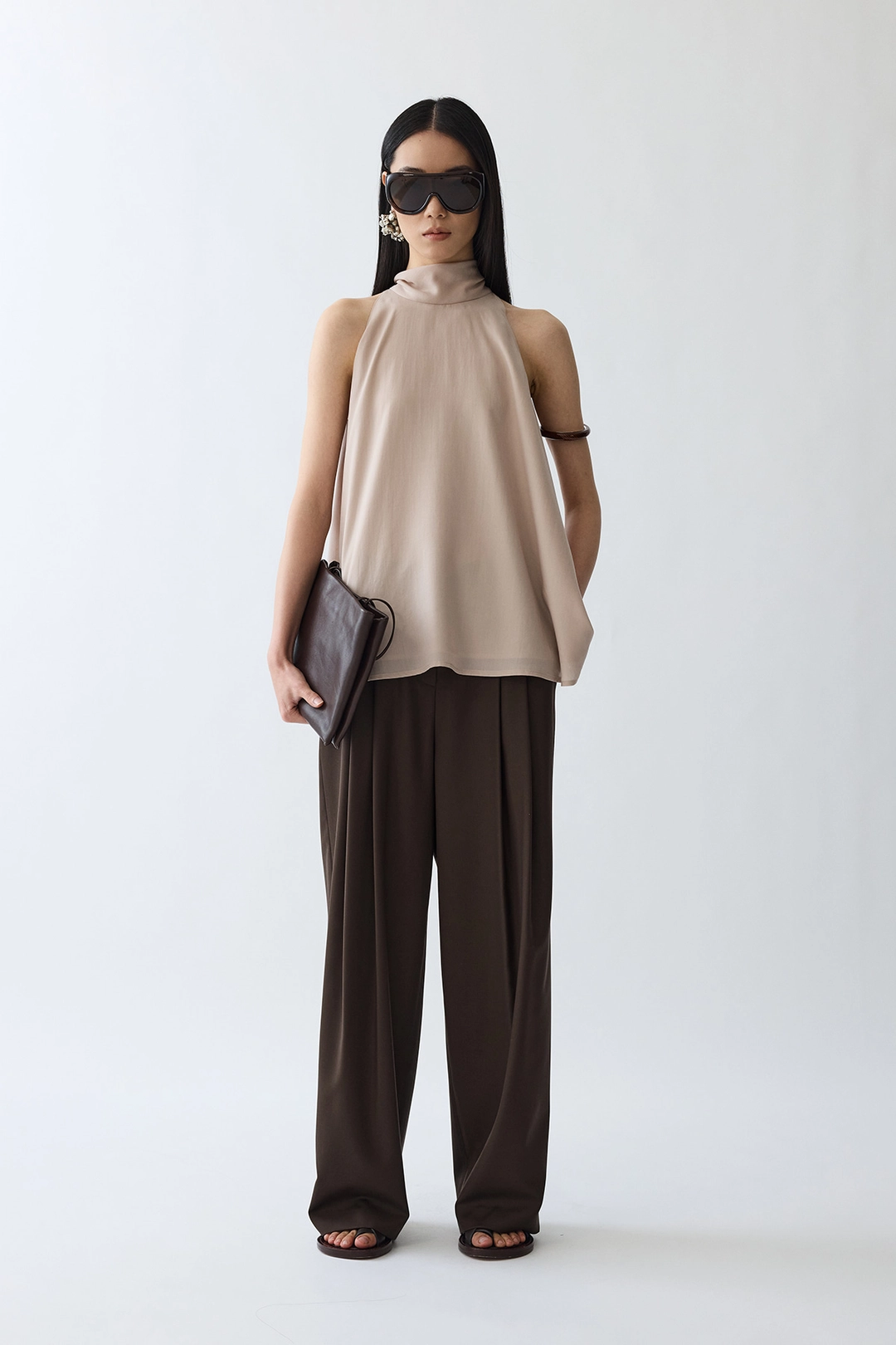 알투더블유 Mell lyocell halter sleeveless BL 상품 이미지 2