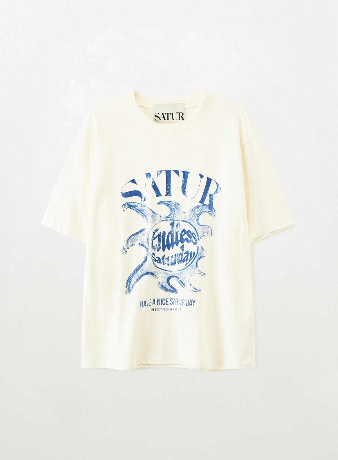세터 Sun Retro Graphic T-Shirt - Art Blue 상품 이미지 1