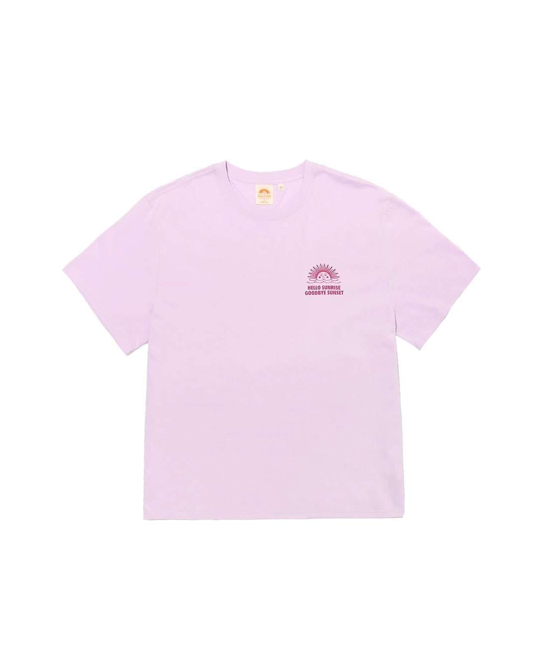 헬로선라이즈 90s Logo Tee_Light Purple 상품 이미지 2