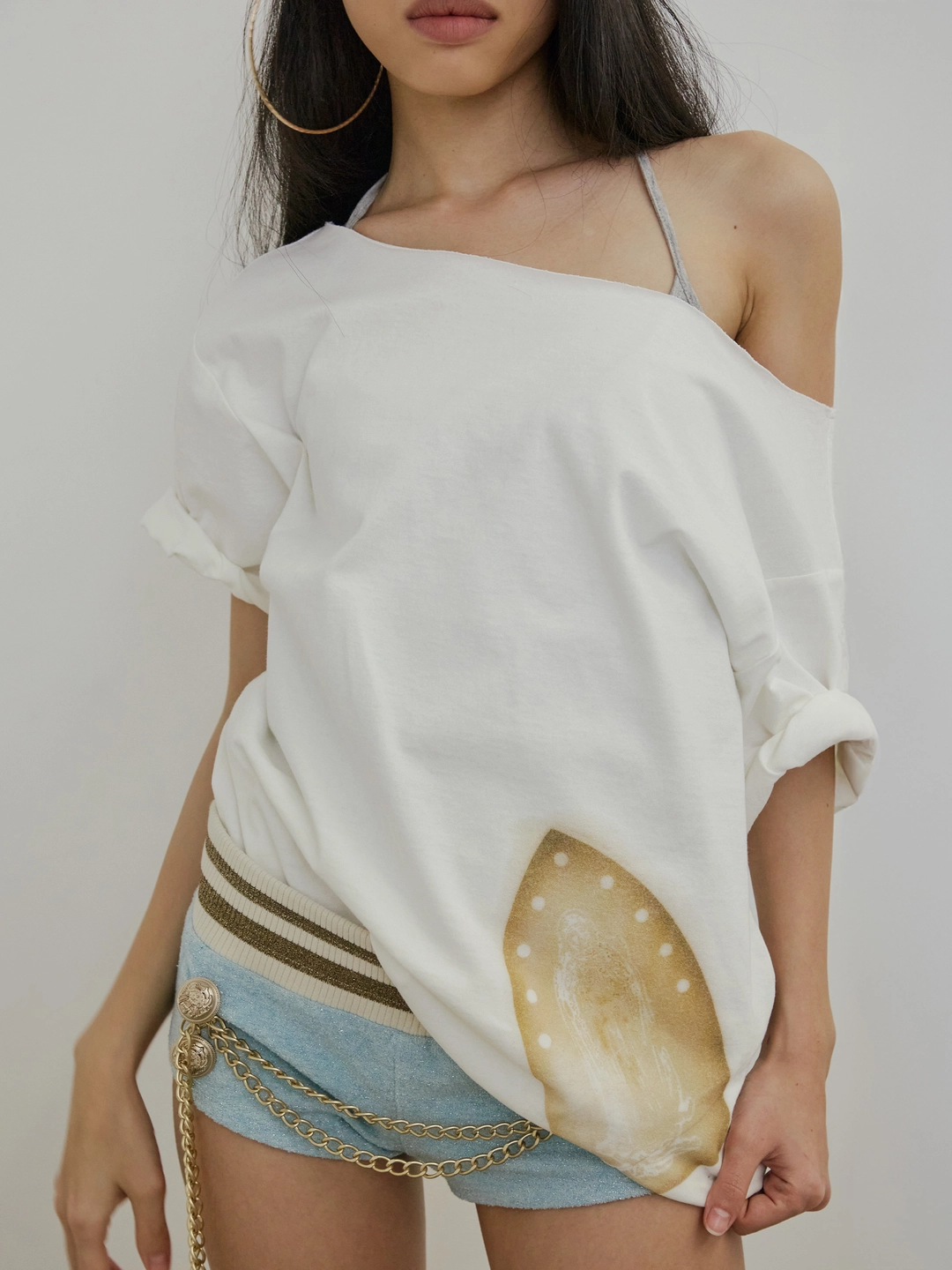 스컬프터 Iron Fail Tee White 상품 이미지 3