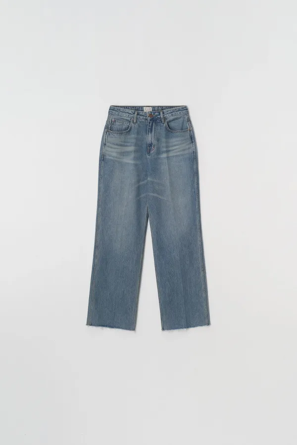 Wide Leg Jeans (sky blue)