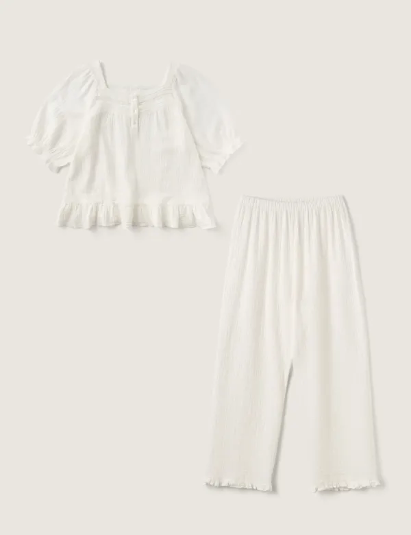 Benet Pajamas (White)
