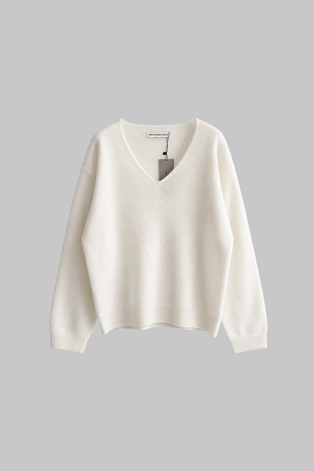 오에프씨 Bare V-neck Pullover (ivory) 상품 이미지 1