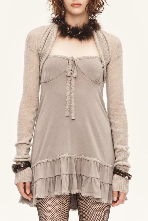 Angel shawl bolero