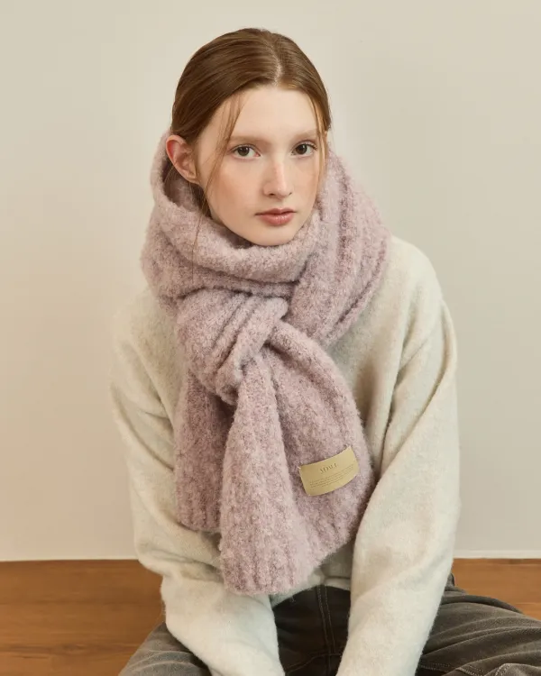 [선물포장] Misty hug wool long muffler - 3color