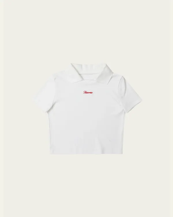 Aria Collar T-shirts - Ivory