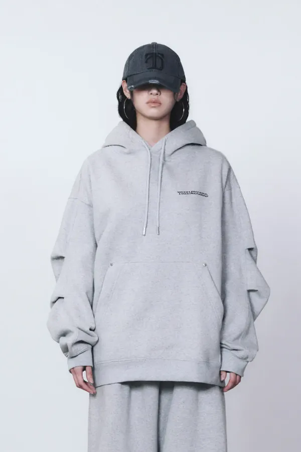 RENEWAL) Rivet Sweat Set-up Hoodie [ Gray ]