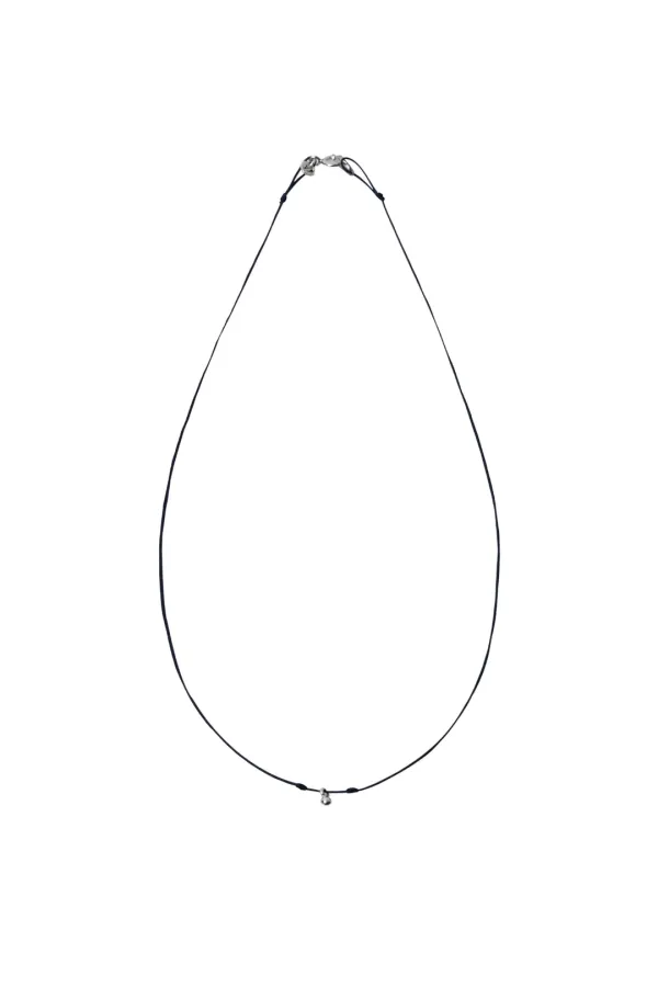 Via Dot strap necklace (Navy)