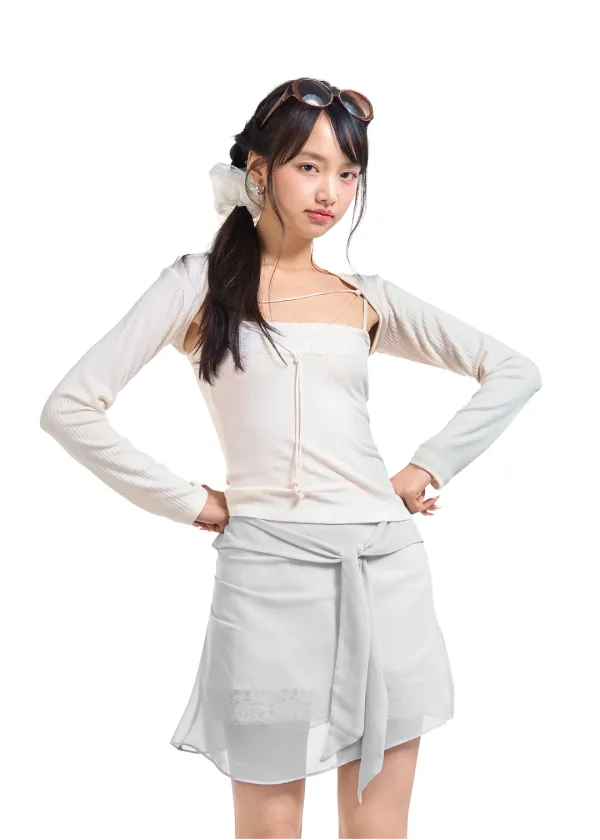 LILY LACE BOLERO SET-UP [IVORY]