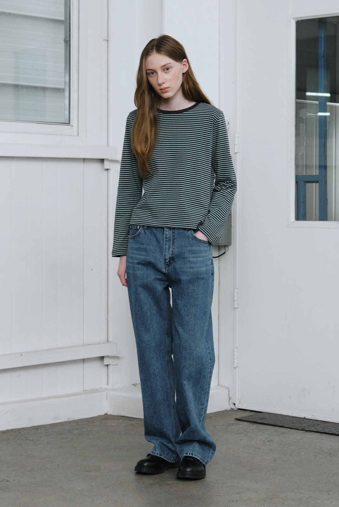 브렌다 브렌든 NCFV denim pants - blue 상품 이미지 2