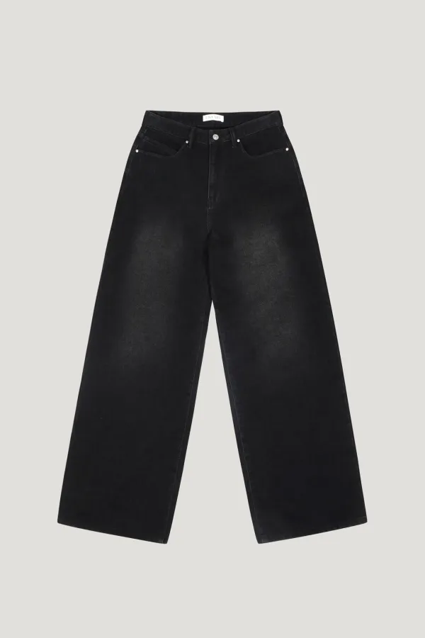 [L/V] Chenille Warm Pants (black)