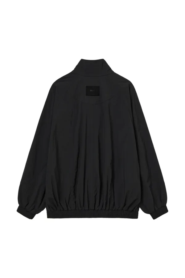 HIGH NECK OVERSIZED JUMPER IN BLACK