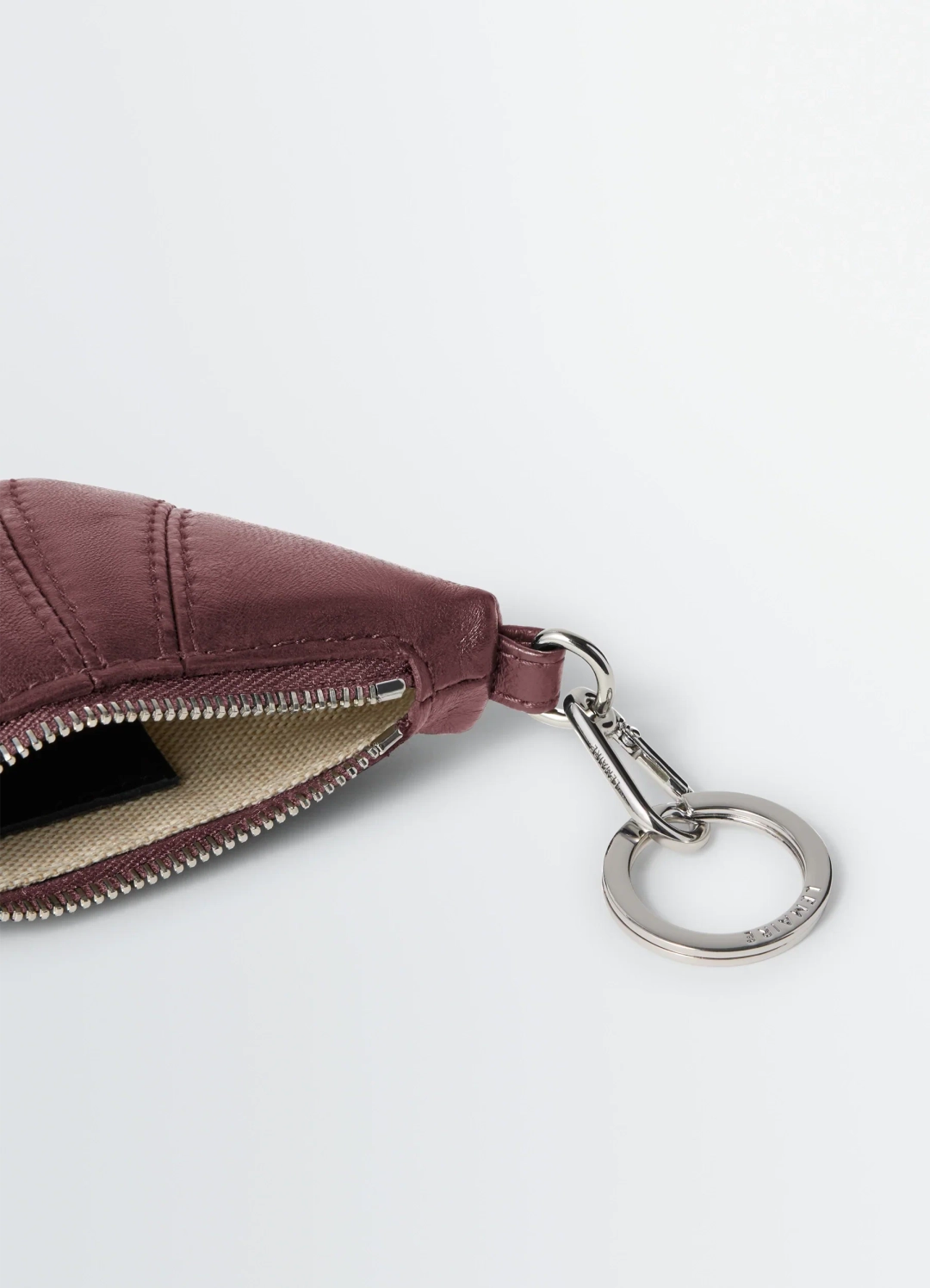 르메르 MINI CROISSANT KEYRING IN LEATHER 상품 이미지 3