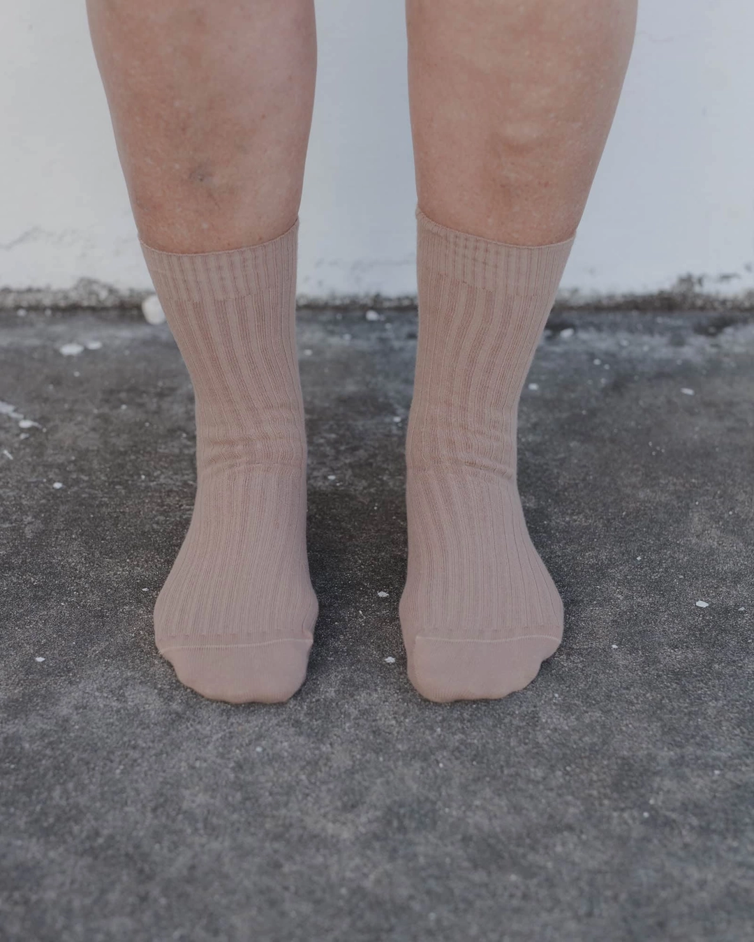 베이스레인지 Rib Overankle Socks 상품 이미지 1
