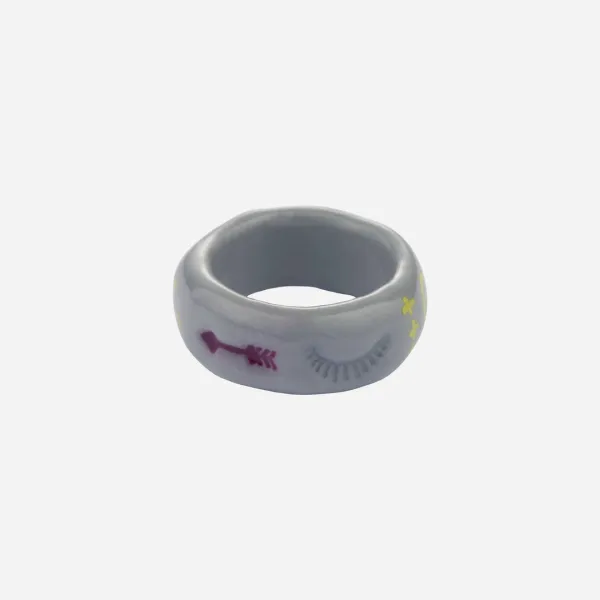 doodle bold ring-grey
