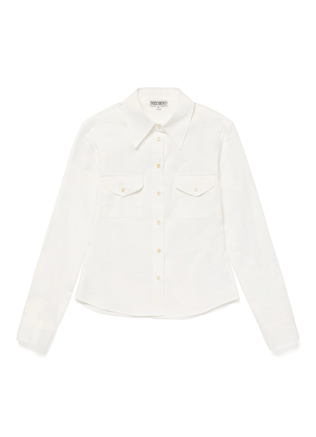 안젤로비안코 Willow White Shirt 상품 이미지 1