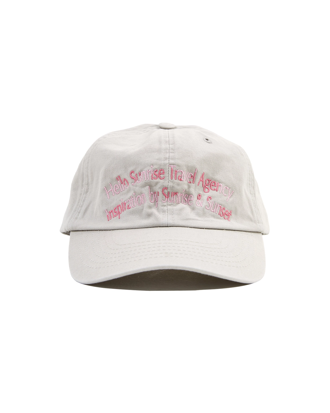 헬로선라이즈 Dot Arch Logo Ball Cap_Warm Gray 상품 이미지 2