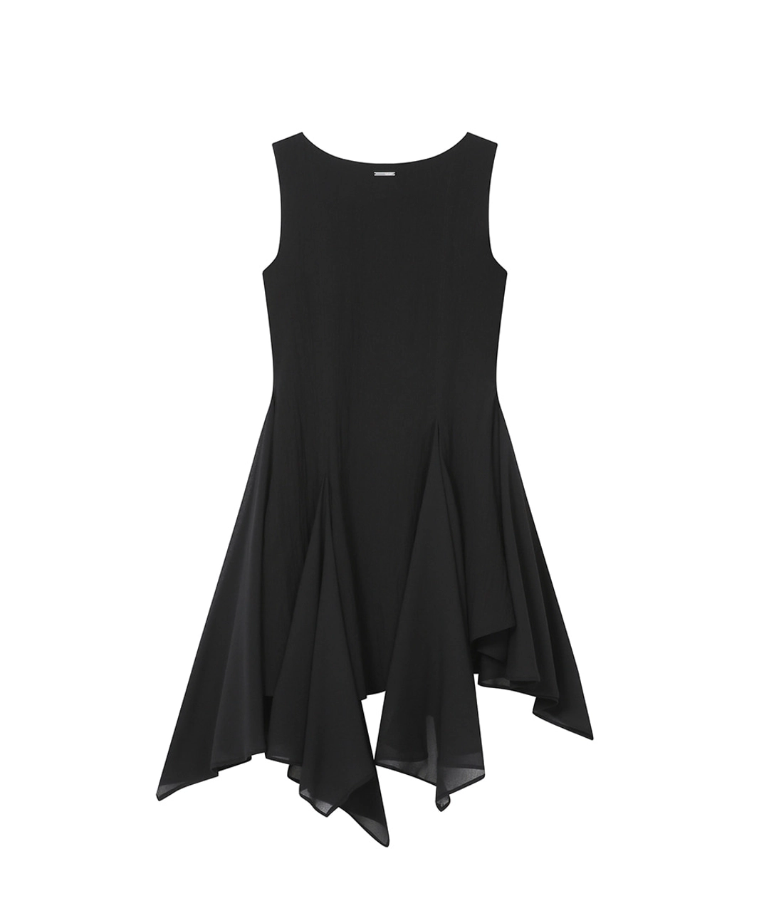 미세키서울 [레이 PICK] Unbalanced flow one piece BLACK 상품 이미지 2