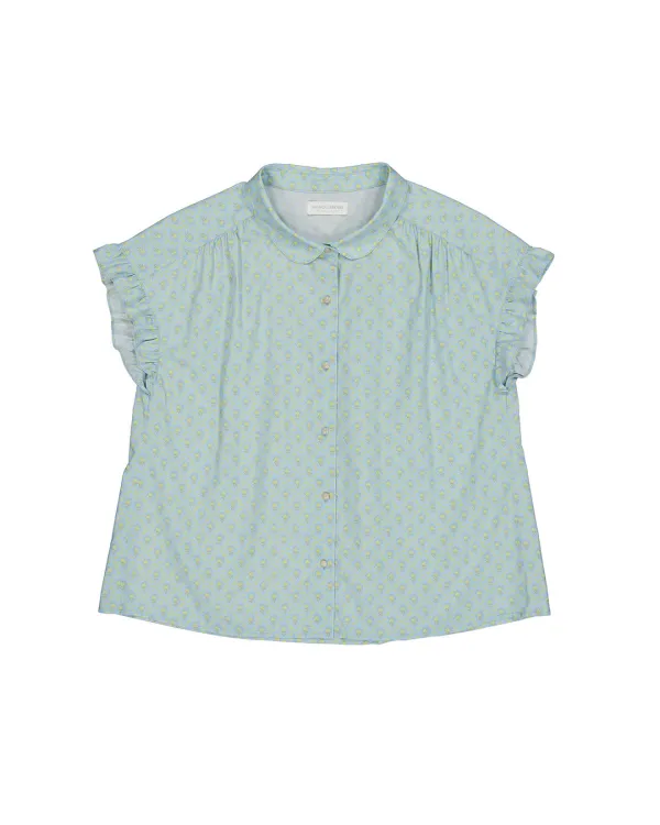 ellie half shirt (sky blue)