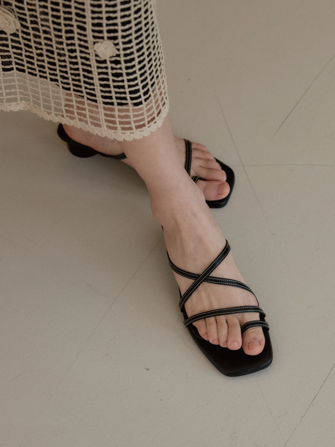 러브듀이 LOOPÉ mule / 블랙 상품 이미지 2