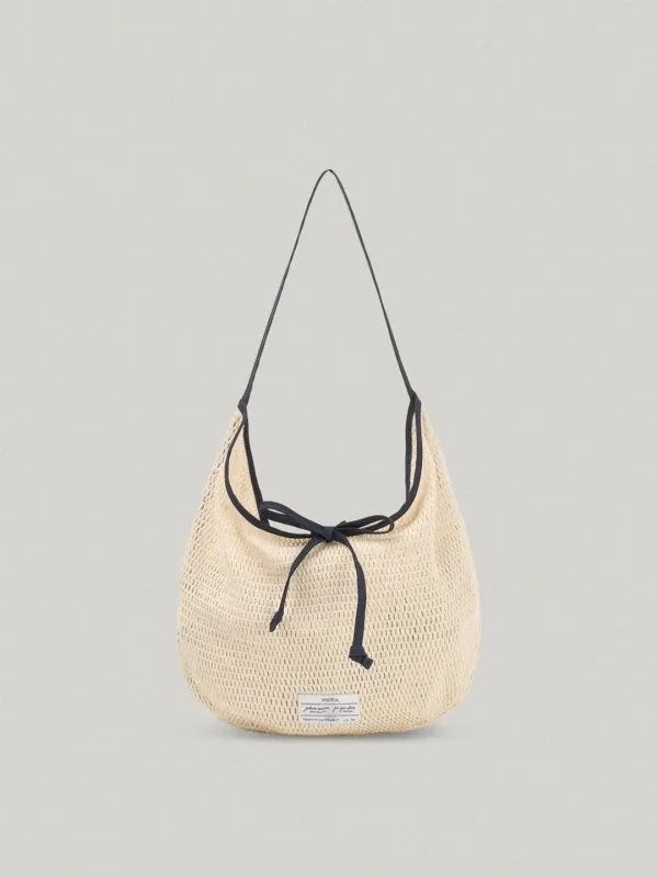 LEGER MESH ECO BAG - IVORY레제 메쉬 에코백