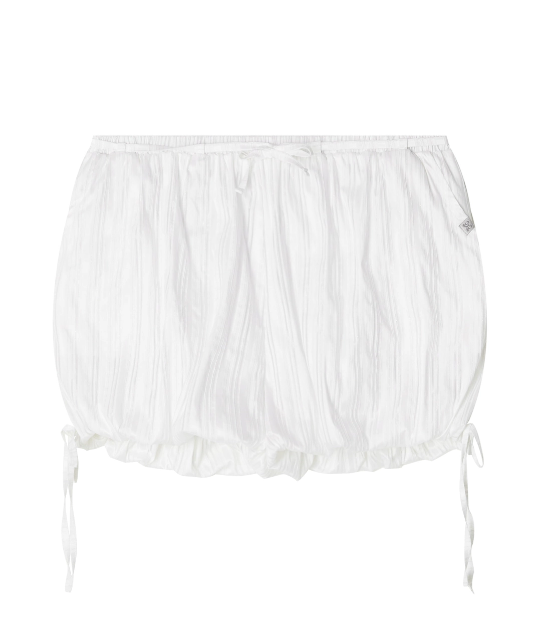 타입서비스 TXT X TSW Striped Balloon Shorts [White] 상품 이미지 3
