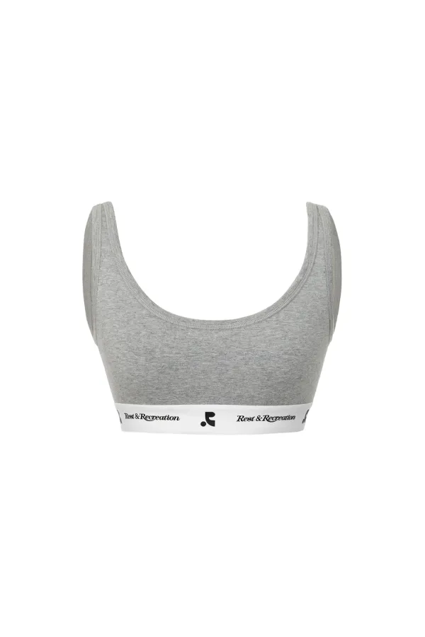 RR COTTON BRA - GREY