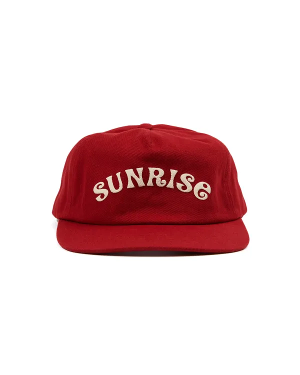 Volume Sunrise Relaxed Fit 5P Cap_Red