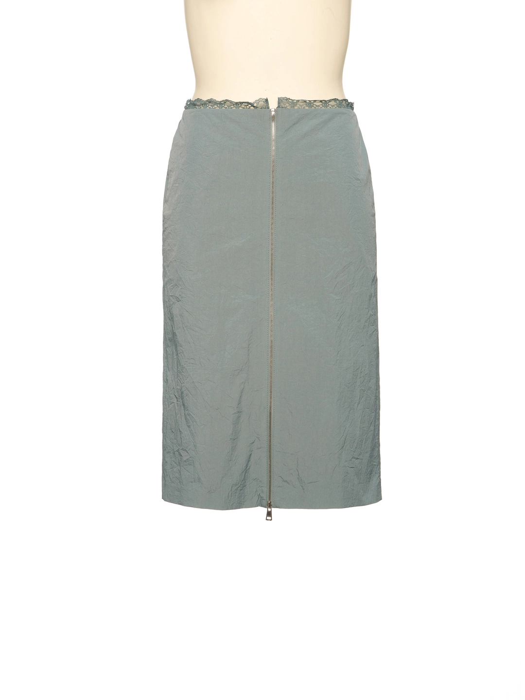 푸쉬버튼 PF26 GRAY REVERSIBLE STRAIGHT SKIRT 상품 이미지 2