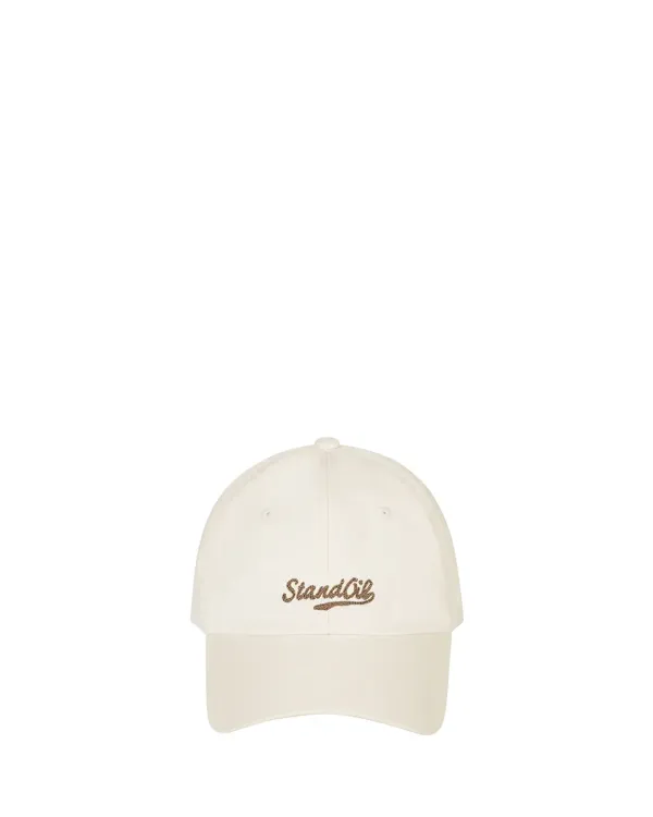Stand Logo Ball Cap · 스탠드 로고 볼캡 / 크림
